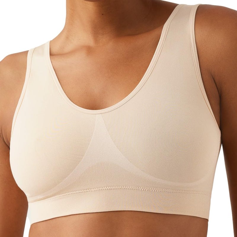 Wacoal womens Smooth Bralette Bra, Sand, 40 US - Image 3